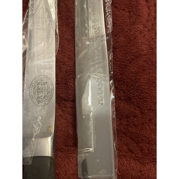 Vintage Kitchen Knife/misc. Lot of 9 Wood & Plastic Handles , Fork, Chop, Slice - Picture 15 of 16